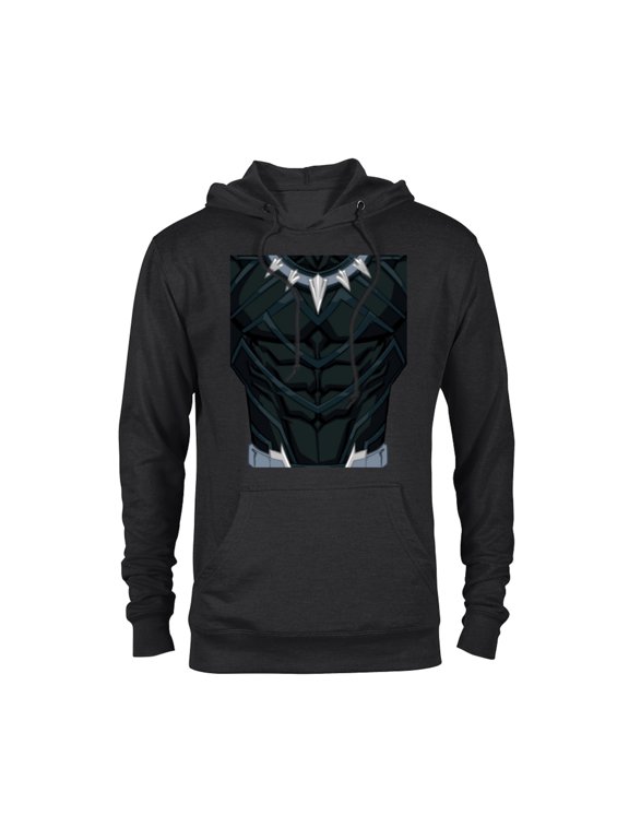 Black Panther King T'Challa Costume - Pullover Hoodie for Adults - Customized-Black