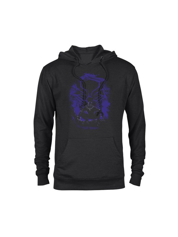 Black Panther King T'Challa Forest Mask - Pullover Hoodie for Adults - Customized-Black