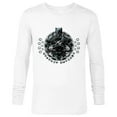 thumbnail image 1 of Marvel Black Panther King T'Challa Wakanda Lettering - Long Sleeve T-Shirt for Men - Customized-White, 1 of 5