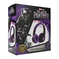 thumbnail image 1 of Marvel Black Panther LED Wired Headphones - Dive into Wakanda's Soundscapes with Vibranium-Inspired Audio Excellence!, 1 of 4