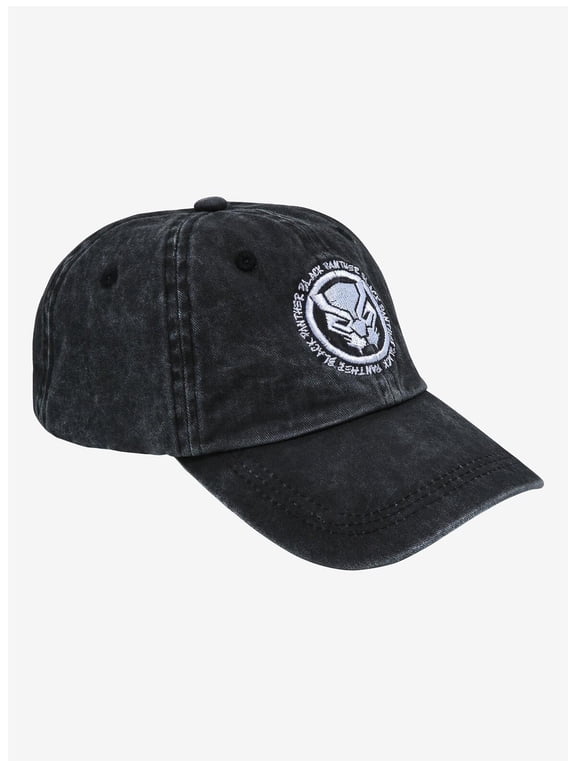 Marvel Black Panther Logo Distressed Cap - BoxLunch Exclusive