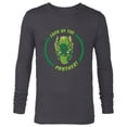thumbnail image 1 of Marvel Black Panther Luck of the Panther St. Patrick’s Day - Long Sleeve T-Shirt for Men - Customized-Charcoal Heather, 1 of 5