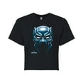 thumbnail image 1 of Marvel Black Panther - Mask Oversized - Juniors Cropped Tee, 1 of 5