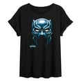 thumbnail image 1 of Marvel Black Panther - Mask Oversized - Women's Oversized Graphic T-Shirt, 1 of 5