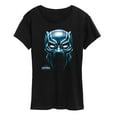 thumbnail image 1 of Marvel Black Panther - Mask Oversized - Women's Short Sleeve Graphic T-Shirt, 1 of 5