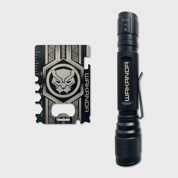 Marvel Black Panther Mini Flashlight and Multi-Function Tool