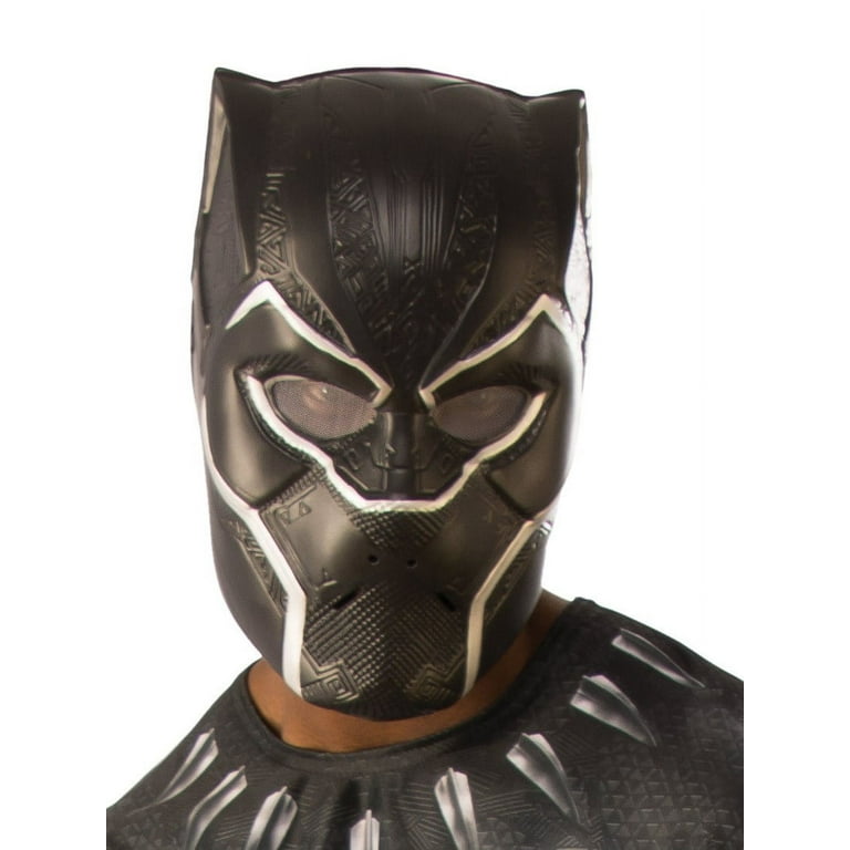 Black Panther Adult 1/2 Mask Marvel Costume Black Panther Adult 1/2 Mask Marvel Costume