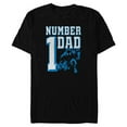 thumbnail image 1 of Marvel Black Panther Number 1 Dad Comic Book - Short Sleeve Blended T-Shirt for Adults - Customized-Black, 1 of 5