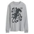 thumbnail image 1 of Marvel - Black Panther Old School Tattoo - Men's Long Sleeve Graphic T-Shirt, 1 of 4