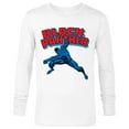 thumbnail image 1 of Marvel Black Panther Retro Comic Book - Long Sleeve T-Shirt for Men – Customized-White, 1 of 5