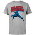 thumbnail image 1 of Marvel Black Panther Retro Comic Book - Short Sleeve Cotton T-Shirt for Adults - Customized-Athletic Heather, 1 of 5