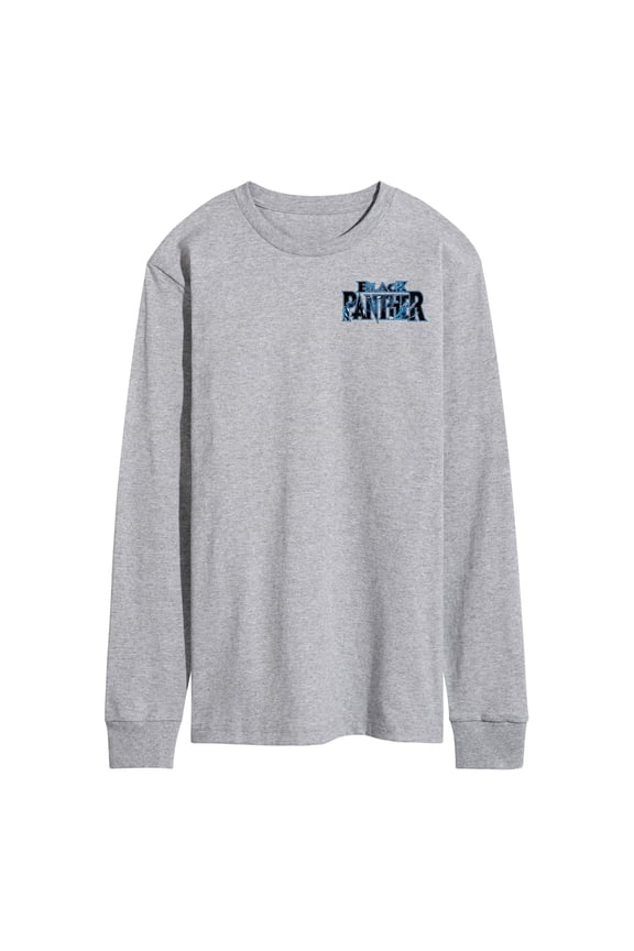 Black Panther - Rip Through Shirt - Men's Long Sleeve Graphic T-Shirt