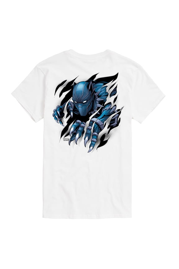 Black Panther - Rip Through Shirt - Men's Short Sleeve Graphic T-Shirt