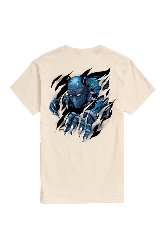 Black Panther - Rip Through Shirt - Men's Short Sleeve Graphic T-Shirt