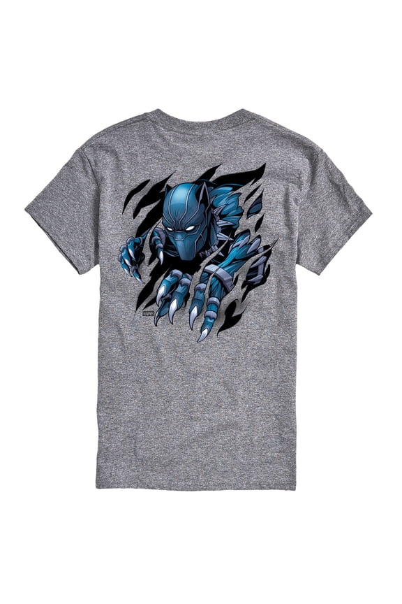 Black Panther - Rip Through Shirt - Men's Short Sleeve Graphic T-Shirt