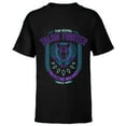 thumbnail image 1 of Marvel Black Panther Royal Talon Fighter Wakanda - Short Sleeve T-Shirt for Kids - Customized-Black, 1 of 5