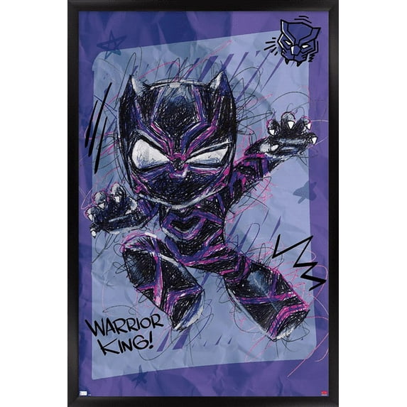 Marvel Black Panther - Scribble