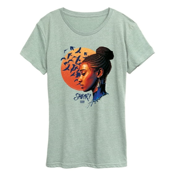 Marvel - Black Panther Shuri Portrait - Women's Short Sleeve Graphic T-Shirt