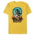 thumbnail image 1 of Marvel Black Panther Shuri Wakanda Forever - Short Sleeve Blended T-Shirt for Adults - Customized-Yellow, 1 of 5