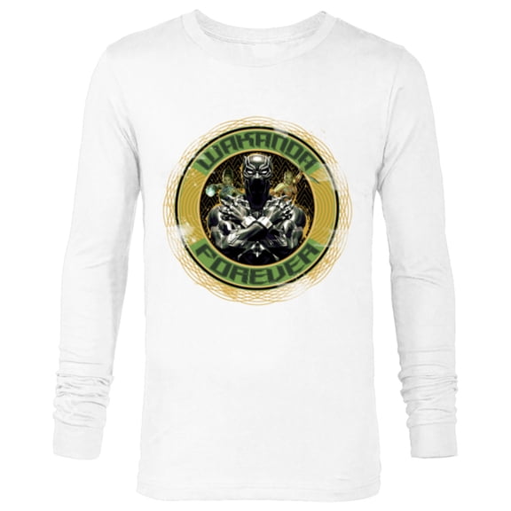 Marvel Black Panther Shuri and Okoye Wakanda Forever - Long Sleeve T-Shirt for Men - Customized-White