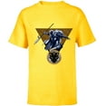 thumbnail image 1 of Marvel Black Panther Shuri with Cape and Spear Comic Art - Short Sleeve T-Shirt for Kids - Customized-Yellow, 1 of 5