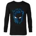 thumbnail image 1 of Marvel Black Panther Silhouette Mask - Long Sleeve T-Shirt for Men - Customized-Black, 1 of 5
