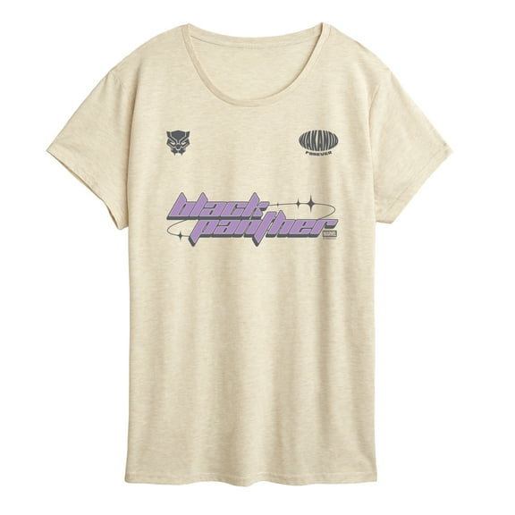 Marvel - Black Panther Sports Jersey - Women's Short Sleeve Graphic T-Shirt