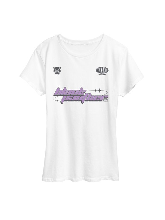 - Black Panther Sports Jersey Women's Short Sleeve Graphic T-Shirt