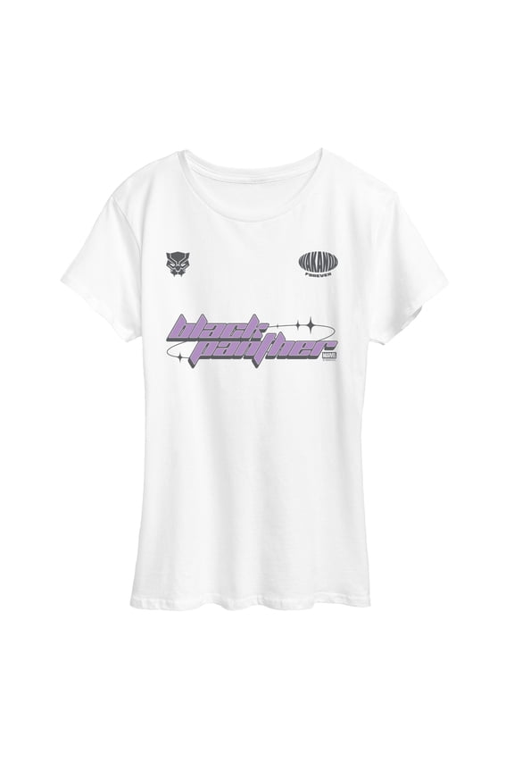 - Black Panther Sports Jersey - Women's Short Sleeve Graphic T-Shirt