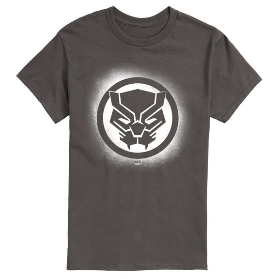 Marvel - Black Panther Spray Paint Logo - Men's Short Sleeve Graphic T-Shirt