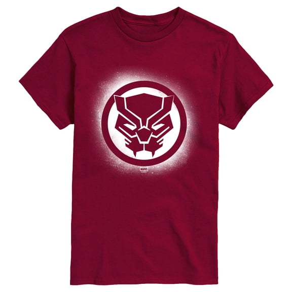 Marvel - Black Panther Spray Paint Logo - Men's Short Sleeve Graphic T-Shirt