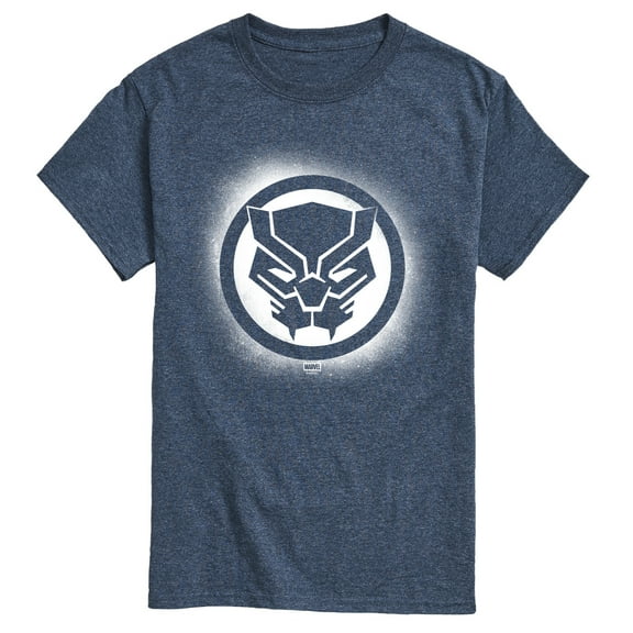 Marvel - Black Panther Spray Paint Logo - Men's Short Sleeve Graphic T-Shirt