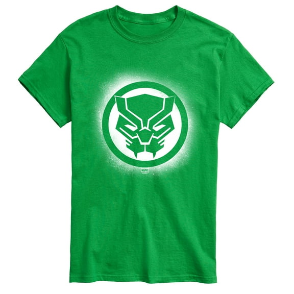 Marvel - Black Panther Spray Paint Logo - Men's Short Sleeve Graphic T-Shirt