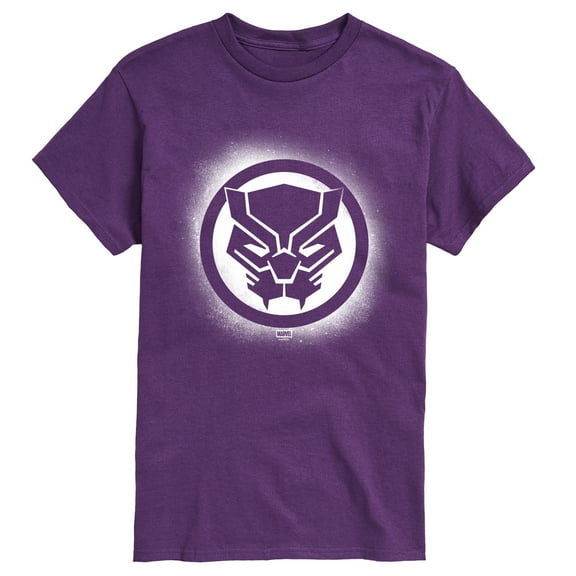 Marvel - Black Panther Spray Paint Logo - Men's Short Sleeve Graphic T-Shirt