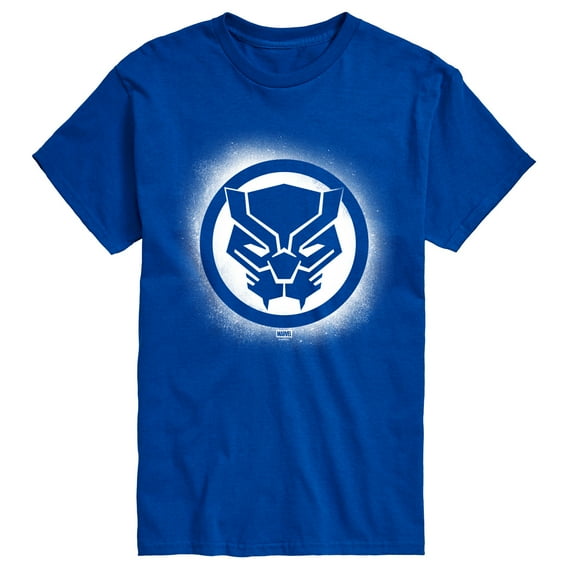 Marvel - Black Panther Spray Paint Logo - Men's Short Sleeve Graphic T-Shirt