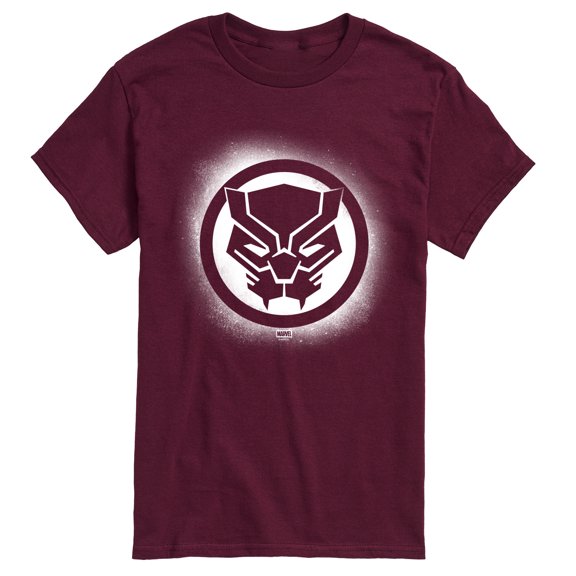 Marvel - Black Panther Spray Paint Logo - Men's Short Sleeve Graphic T-Shirt