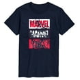 thumbnail image 1 of Marvel - Black Panther Stacked Logo - Men's Short Sleeve Graphic T-Shirt, 1 of 4