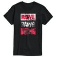 thumbnail image 1 of Marvel - Black Panther Stacked Logo - Men's Short Sleeve Graphic T-Shirt, 1 of 4