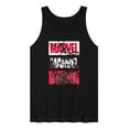 thumbnail image 1 of Marvel - Black Panther Stacked Logo - Men's Sleeveless Graphic Tank, 1 of 4