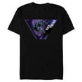 thumbnail image 1 of Marvel Black Panther Strikes Wakanda Triangle - Short Sleeve Blended T-Shirt for Adults - Customized-Black, 1 of 5