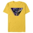 thumbnail image 1 of Marvel Black Panther Strikes Wakanda Triangle - Short Sleeve Blended T-Shirt for Adults - Customized-Yellow, 1 of 5