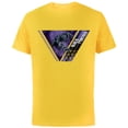 thumbnail image 1 of Marvel Black Panther Strikes Wakanda Triangle - Short Sleeve Cotton T-Shirt for Adults - Customized-Yellow, 1 of 5
