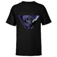 thumbnail image 1 of Marvel Black Panther Strikes Wakanda Triangle - Short Sleeve T-Shirt for Kids - Customized-Black, 1 of 5