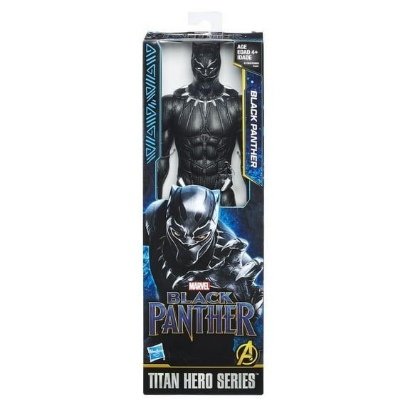 Marvel Black Panther Titan Hero Series 12-inch Black Panther Action Figure