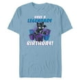 thumbnail image 1 of Marvel Black Panther Toony Have a Legendary Birthday - Short Sleeve Blended T-Shirt for Adults - Customized-Ocean Blue, 1 of 5