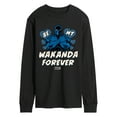 thumbnail image 1 of Marvel Black Panther - Valentine Be My Wakanda Forever - Men's Long Sleeve Graphic T-Shirt, 1 of 5