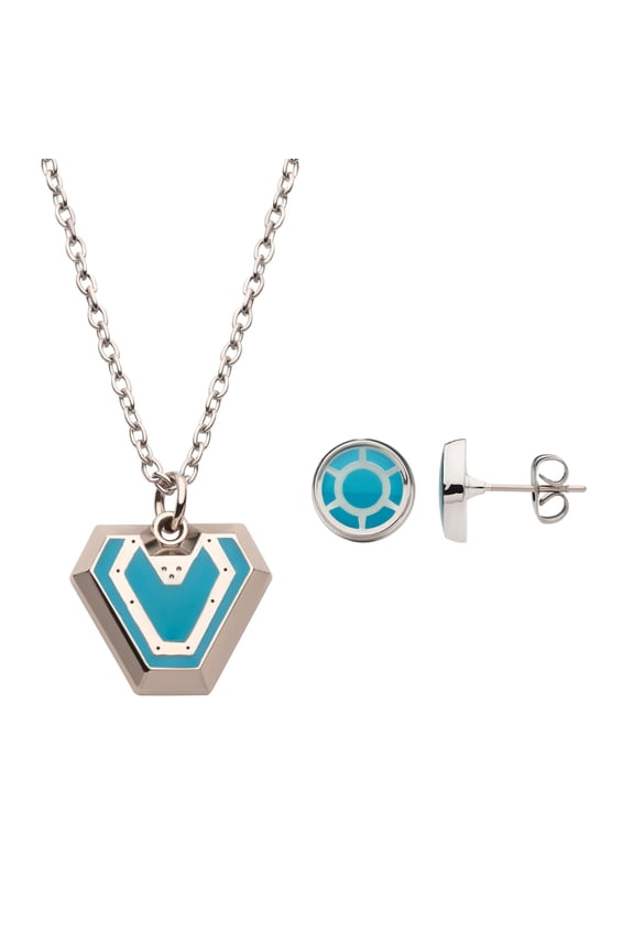 Black Panther: Wakanda Forever 2-Piece Ironheart Necklace and Earring Set