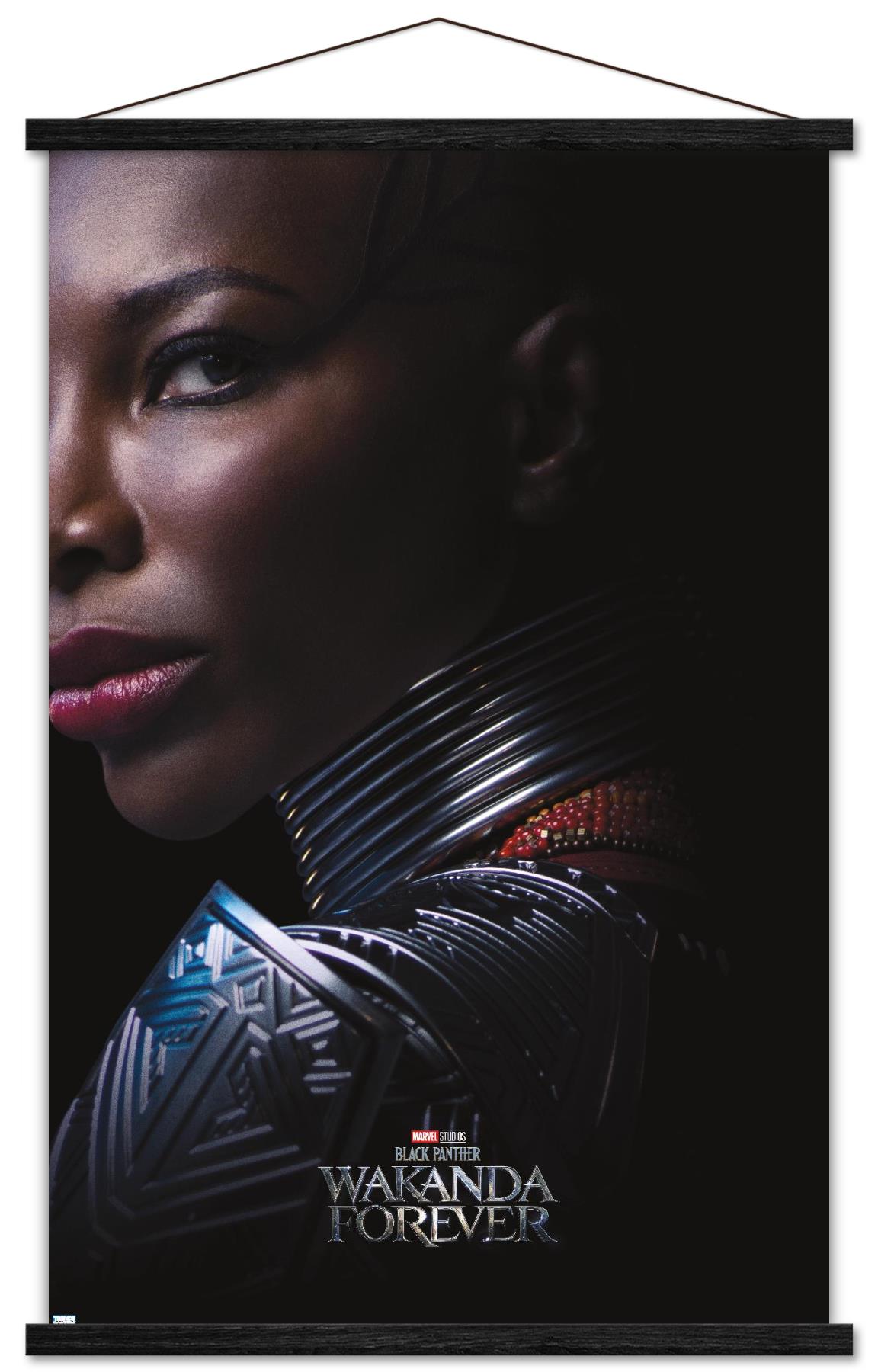 Marvel Black Panther: Wakanda Forever - Aneka One Sheet Wall Poster with Magnetic Frame, 22.375" x 34"