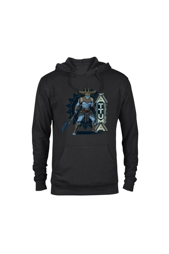 Black Panther: Wakanda Forever Attuma Atlantis Iconic - Pullover Hoodie for Adults - Customized-Black