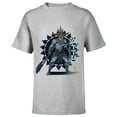 thumbnail image 1 of Marvel Black Panther: Wakanda Forever Attuma Atlantis Iconic - Short Sleeve T-Shirt for Kids - Customized-Athletic Heather, 1 of 5